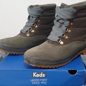 Bottes femme vertes foret, Keds taille US 7.5